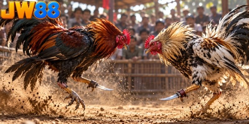 Cửa Meron đại diện cho chiến kê thuộc đội chủ nhà