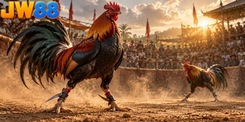 Đá gà cựa dao tạo nên nhịp đấu nhanh