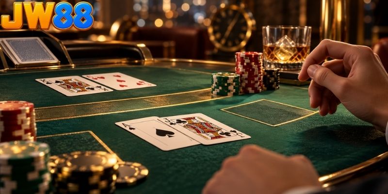 Cách chơi Blackjack giữ điểm khi đã đủ 21 điểm